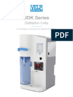 Udk Series Automatic Kjeldahl Distillation Systems Brochure 200992