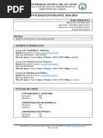 PROCEDIMIENTO Y REQUISITOS MOVILIDAD 2024-2024 Procedimientos y Requisitos para Movilidad Estudiantil FCA 24-2 (14109)