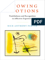 Knowing Emotions Truthfulness and Recognition in Affective Experience by Rick Anthony Furtak