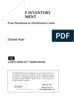 J. David Viale - Christopher Carrigan - Basics of Inventory Management - From Warehouse To Distribution Center-Course Technology Crisp (1996)