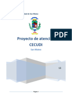 Proyecto Cecudi San Mateo