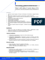 Requisitos Comedor 2024-I