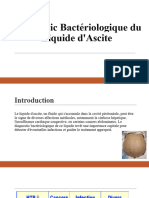 Diagnostic Bactériologique Du Liquide D'ascite