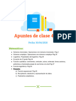 Apunte de Clase - Matematica