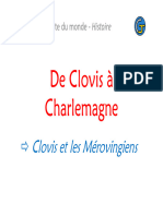 De Clovis A Charlemagne Clovis Et Les Merovingiens