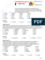 Cloze Test