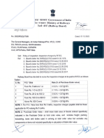 Letter - 01 - 12 - 2022 - Inspection Charges by RITES