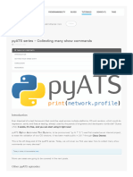 Xrdocs Io Programmability Tutorials Pyats Series Collecting Many Show Commands