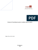 Sistemas de Franchising Do Projeto Realidade Plano de Neg Cio