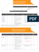 RISK ASSESSMENT-Waterproofing