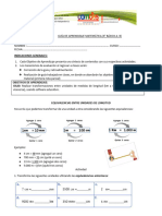 Guiia de Aprendizaje Matematica