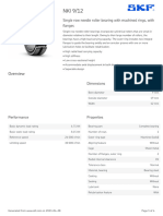 SKF NKI 9 - 12 Specification