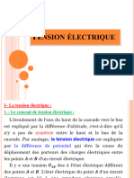 Cours 9 - Tension Électrique