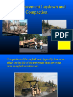 Asphalt Pavement Laydown and Compaction