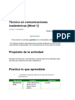 Respuestas Tecnico en Telecomunicaciones