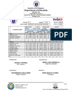 Grade 8 Grade Sheet 3RD Quarter Print