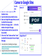 Embed Canva To Google Sites