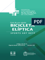 Guia Rapida Bicicleta Elíptica Sportsart 807P