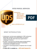 Ups Case Study