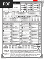 Castro 35 Parapsicólogo Masculino: Faca de Caça 1d4+2+DX