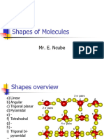 Shapes of Molecules