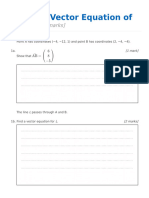 AHL 3.14 Vector Equation of Line II