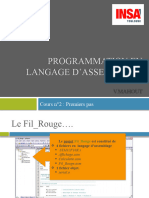 Programmation en Langage D'Assemblage: Cours N°2: Premiers Pas