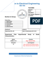 Lab Report On FEA