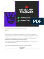 Atividade 3 - Formação Sociocultural e Ética II - 52 - 2024