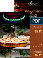 Catalogo Tortas Olivos Catering Online