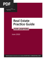 Real Estate Practice Guide - Resources For Lawyers - The Law (PDFDrive)