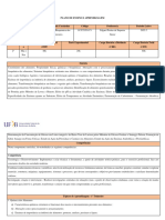 PLANO DE ENSINO E APRENDIZAGEM X PLANO DE AULA - QUIMICA - E - BIOQUIMICA - DOS - ALIMENTOS