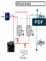 Circuito Luz Alta y Baja