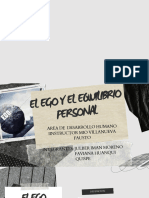 El Ego y El Equilibrio Personal