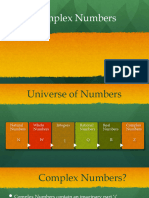 Complex Numbers