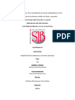 Semana 10 Intervención en Personas Con Discapacidad - Informe