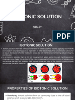 Isotonic Solution