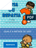 Passa Ou Repassa - 3º Ano - Materiaispdg