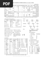 Tabela Fonética