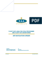 Flight Data Analysis (Fda) Programme and Flight Data Monitoring (Ano-028-Fsxx-3.0)