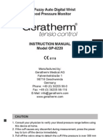 User Manual Geratherm Tensio Control