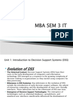 Mba Sem 3 It Unit 1 & 2 DSS