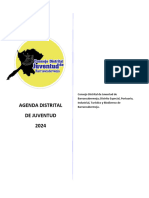 AGENDA DISTRITAL DE JUVENTUD, Def-1