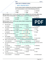 Tieng Anh 10 Friends Global - Unit 8 - Test 2