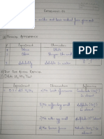 Chemistry Salt Analysis 1 To 5