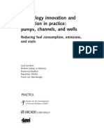 Technology Innovation in Pumps, Channels and Wells