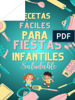 Bono Ebook Recetas para Fiestas Infantiles