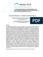 Avaliação E Recomendações de Intervenção em Edificações Populares Na Cidade de São João Del-Rei: O Caso Do Assentamento Dom Lucas