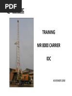 Training Course MR 8000 Carrier