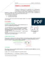 Chapitre La Radioactivité